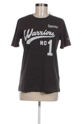Γυναικείο t-shirt Superdry, Μέγεθος M, Χρώμα Γκρί, Τιμή 20,62 €
