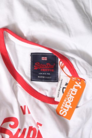 Γυναικείο t-shirt Superdry, Μέγεθος M, Χρώμα Λευκό, Τιμή 20,62 €