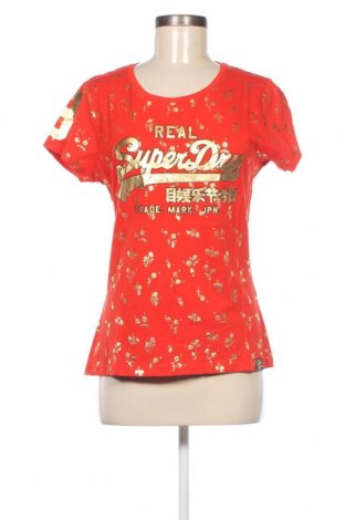 Дамска тениска Superdry, Размер L, Цвят Червен, Цена 24,00 лв.