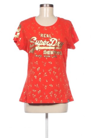 Дамска тениска Superdry, Размер XL, Цвят Червен, Цена 40,00 лв.