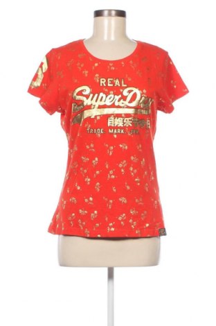 Damen T-Shirt Superdry, Größe L, Farbe Rot, Preis € 17,53
