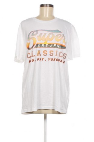 Damen T-Shirt Superdry, Größe XXL, Farbe Weiß, Preis 20,62 €