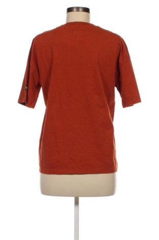Γυναικείο t-shirt Superdry, Μέγεθος S, Χρώμα Καφέ, Τιμή 12,37 €