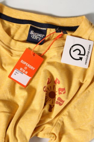 Tricou de femei Superdry, Mărime M, Culoare Galben, Preț 78,95 Lei