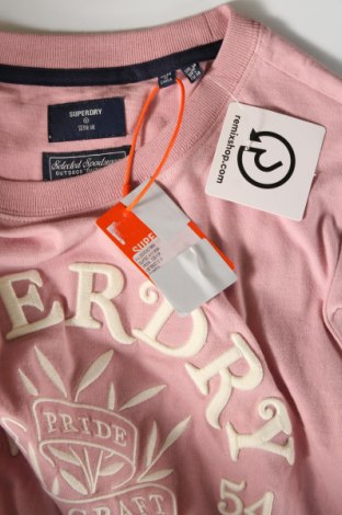 Damen T-Shirt Superdry, Größe M, Farbe Rosa, Preis 20,62 €