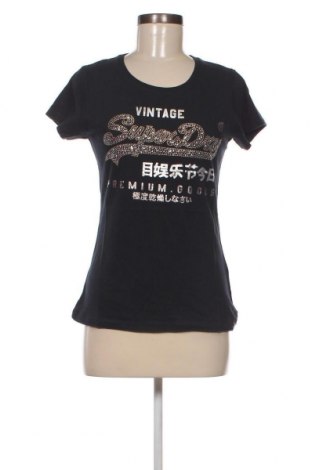 Damen T-Shirt Superdry, Größe M, Farbe Blau, Preis 20,62 €