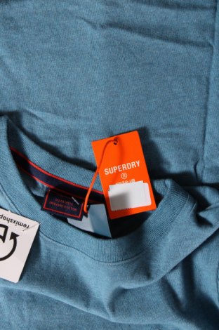 Γυναικείο t-shirt Superdry, Μέγεθος M, Χρώμα Μπλέ, Τιμή 11,75 €