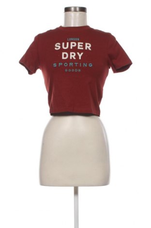 Damski T-shirt Superdry, Rozmiar M, Kolor Czerwony, Cena 106,62 zł