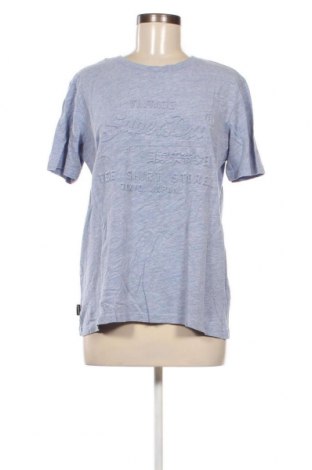 Γυναικείο t-shirt Superdry, Μέγεθος M, Χρώμα Μπλέ, Τιμή 20,62 €