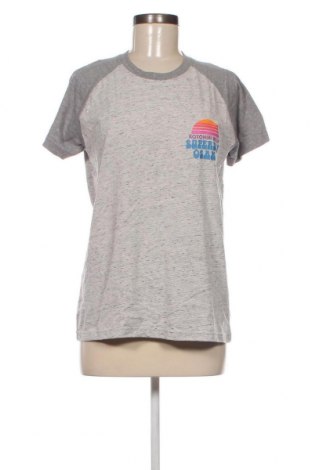 Γυναικείο t-shirt Superdry, Μέγεθος S, Χρώμα Γκρί, Τιμή 11,75 €