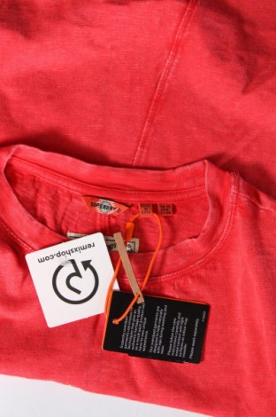 Дамска тениска Superdry, Размер M, Цвят Червен, Цена 22,80 лв.