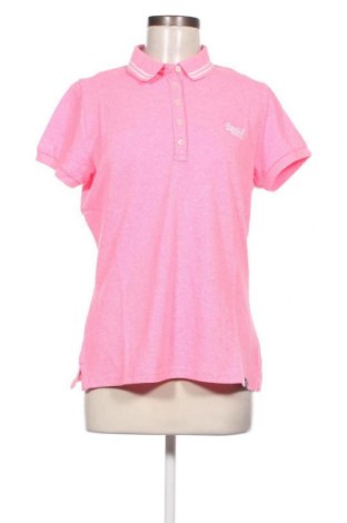 Γυναικείο t-shirt Superdry, Μέγεθος XL, Χρώμα Ρόζ , Τιμή 20,62 €