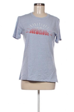 Damen T-Shirt Superdry, Größe S, Farbe Blau, Preis 11,75 €