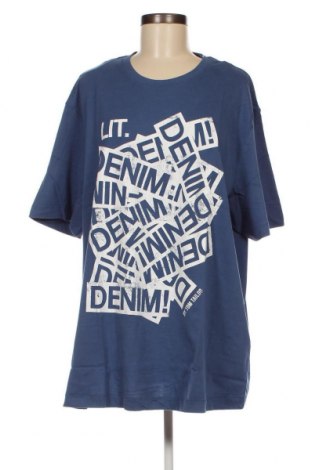 Γυναικείο t-shirt Tom Tailor, Μέγεθος 3XL, Χρώμα Μπλέ, Τιμή 18,56 €