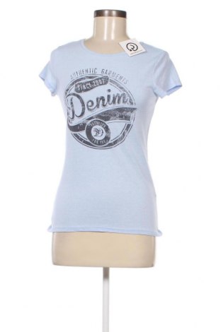 Γυναικείο t-shirt Tom Tailor, Μέγεθος XS, Χρώμα Μπλέ, Τιμή 9,90 €