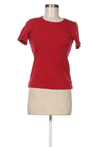 Γυναικείο t-shirt Tom Tailor, Μέγεθος S, Χρώμα Κόκκινο, Τιμή 4,91 €