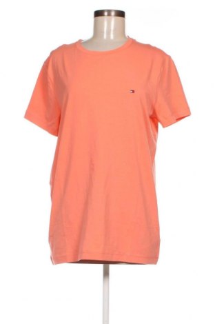 Γυναικείο t-shirt Tommy Hilfiger, Μέγεθος L, Χρώμα Πορτοκαλί, Τιμή 31,54 €
