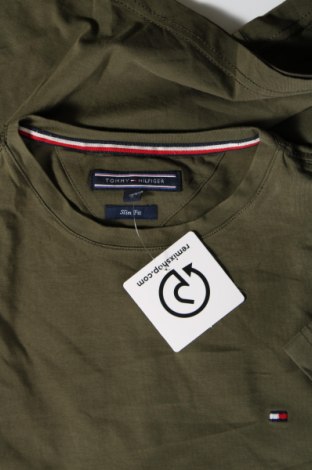 Дамска тениска Tommy Hilfiger, Размер S, Цвят Зелен, Цена 34,00 лв.