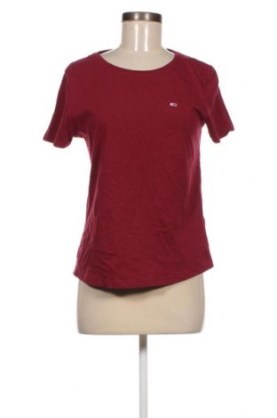 Γυναικείο t-shirt Tommy Jeans, Μέγεθος M, Χρώμα Κόκκινο, Τιμή 10,20 €