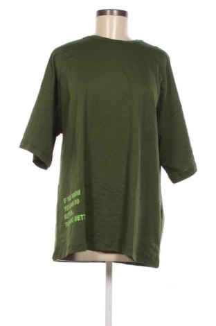 Tricou de femei Trendyol, Mărime S, Culoare Verde, Preț 67,50 Lei