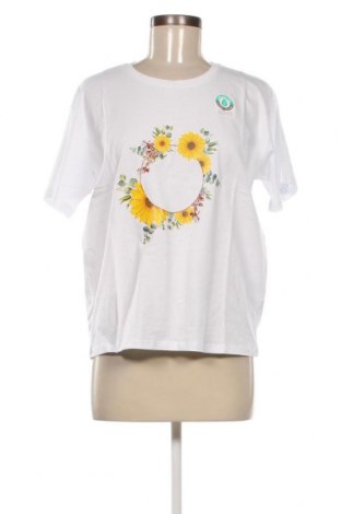 Γυναικείο t-shirt Trendyol, Μέγεθος M, Χρώμα Λευκό, Τιμή 18,56 €