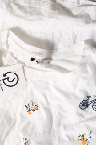 Damen T-Shirt Tu, Größe XXL, Farbe Weiß, Preis 9,05 €