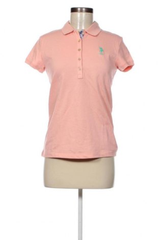 Дамска тениска U.S. Polo Assn., Размер M, Цвят Розов, Цена 61,94 лв.