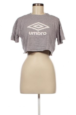 Γυναικείο t-shirt Umbro, Μέγεθος S, Χρώμα Γκρί, Τιμή 9,90 €