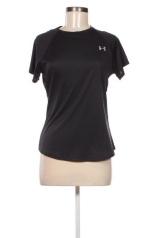 Γυναικείο t-shirt Under Armour, Μέγεθος M, Χρώμα Μαύρο, Τιμή 16,70 €