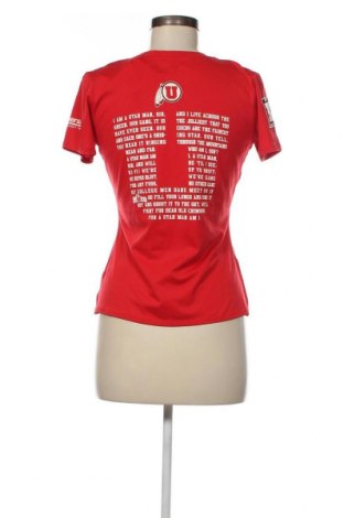 Γυναικείο t-shirt Under Armour, Μέγεθος S, Χρώμα Κόκκινο, Τιμή 5,52 €
