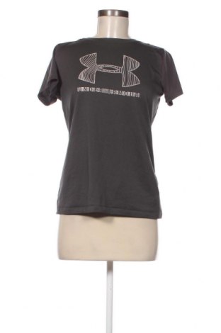 Γυναικείο t-shirt Under Armour, Μέγεθος S, Χρώμα Γκρί, Τιμή 8,40 €