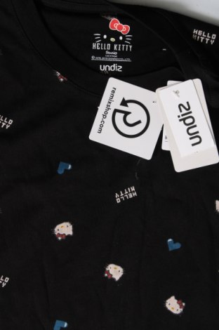 Γυναικείο t-shirt Undiz, Μέγεθος L, Χρώμα Μαύρο, Τιμή 18,56 €
