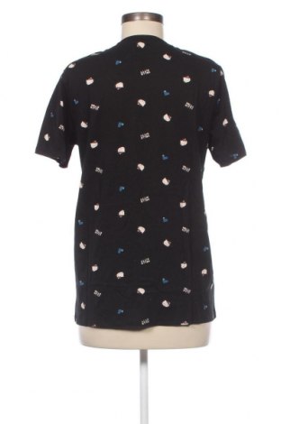 Γυναικείο t-shirt Undiz, Μέγεθος L, Χρώμα Μαύρο, Τιμή 11,14 €
