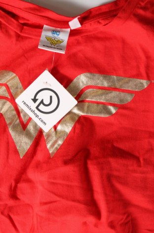 Damen T-Shirt Wonder Woman, Größe M, Farbe Rot, Preis € 9,05