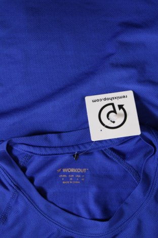 Γυναικείο t-shirt Work Out, Μέγεθος S, Χρώμα Μπλέ, Τιμή 3,81 €