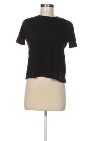 Дамска тениска Zara, Размер S, Цвят Черен, Цена 7,04 лв.
