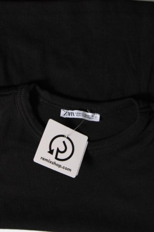 Γυναικείο t-shirt Zara, Μέγεθος M, Χρώμα Μαύρο, Τιμή 6,00 €