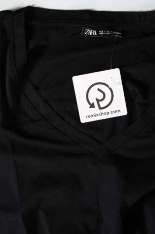 Γυναικείο t-shirt Zara, Μέγεθος S, Χρώμα Μαύρο, Τιμή 6,02 €