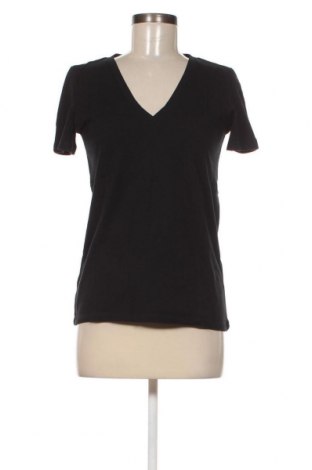 Γυναικείο t-shirt Zara, Μέγεθος S, Χρώμα Μαύρο, Τιμή 3,61 €