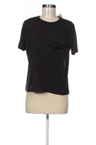 Damen T-Shirt Zara Trafaluc, Größe L, Farbe Schwarz, Preis 3,50 €