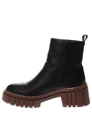 Γυναικεία μποτάκια Ideal Shoes, Μέγεθος 40, Χρώμα Μαύρο, Τιμή 34,02 €