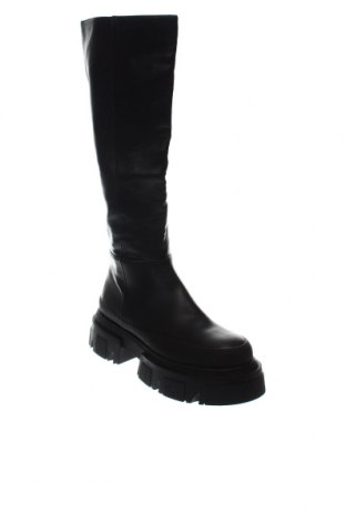 Γυναικείες μπότες Bershka, Μέγεθος 37, Χρώμα Μαύρο, Τιμή 43,15 €