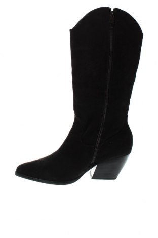 Γυναικείες μπότες Super mode, Μέγεθος 40, Χρώμα Μαύρο, Τιμή 27,33 €