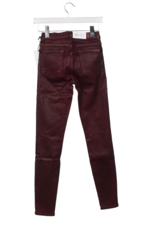 Dámske džínsy  7 For All Mankind, Veľkosť XS, Farba Červená, Cena  19,64 €