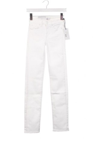 Damskie jeansy 7 For All Mankind, Rozmiar XS, Kolor Biały, Cena 270,81 zł