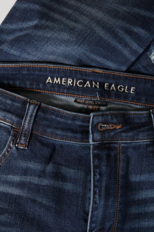 Дамски дънки American Eagle, Размер L, Цвят Син, Цена 27,90 лв.