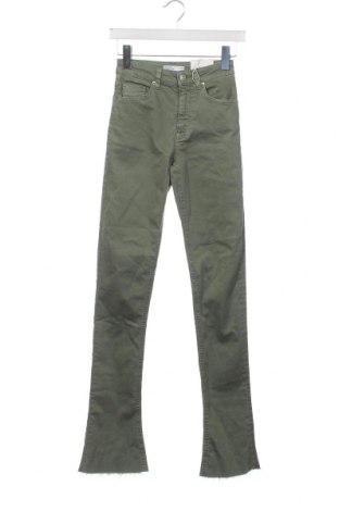 Damen Jeans Bershka, Größe XXS, Farbe Grün, Preis 15,94 €