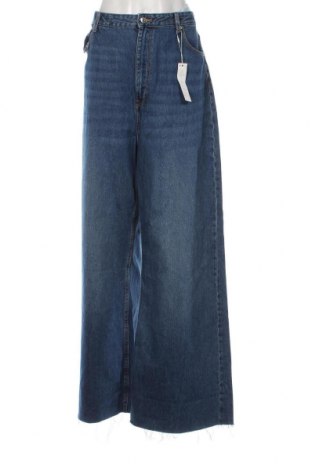 Γυναικείο Τζίν Bershka, Μέγεθος XL, Χρώμα Μπλέ, Τιμή 15,17 €