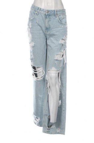 Damen Jeans Bershka, Größe L, Farbe Blau, Preis 13,75 €