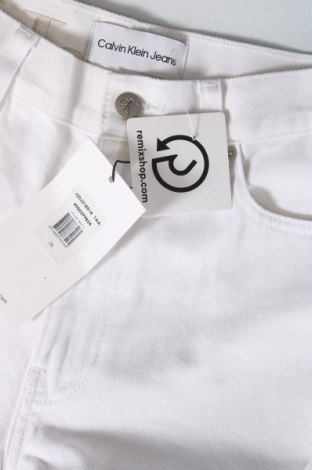 Damskie jeansy Calvin Klein, Rozmiar XS, Kolor Biały, Cena 581,07 zł